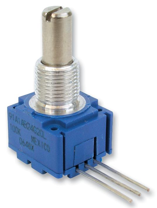 91R1A-R22-B10L POT, ROTARY, 1KOHM, 22MM, 20% BOURNS