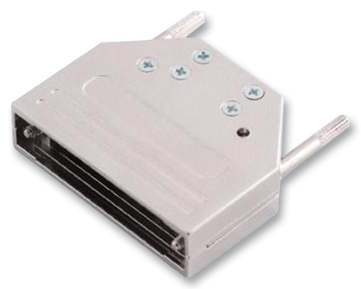 MHDTZI-50-K BACKSHELL, D, DOUBLE CLAMP, 50WAY MH CONNECTORS