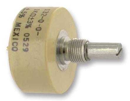 132B00502B05 POTENTIOMETER, WIREWOUND, 2.75W, 5K VISHAY