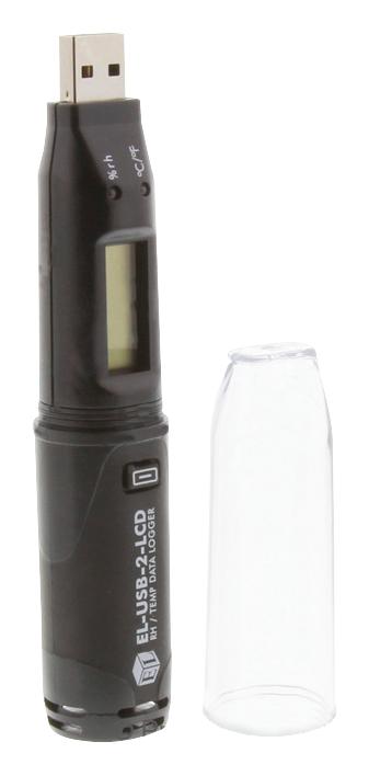 EL-USB-2-LCD DATA LOGGER, 0 - 100%RH, -35DEG - +80DEG LASCAR