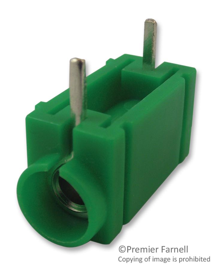 24.243.4 SOCKET, 4MM, PCB, GREEN MULTICOMP