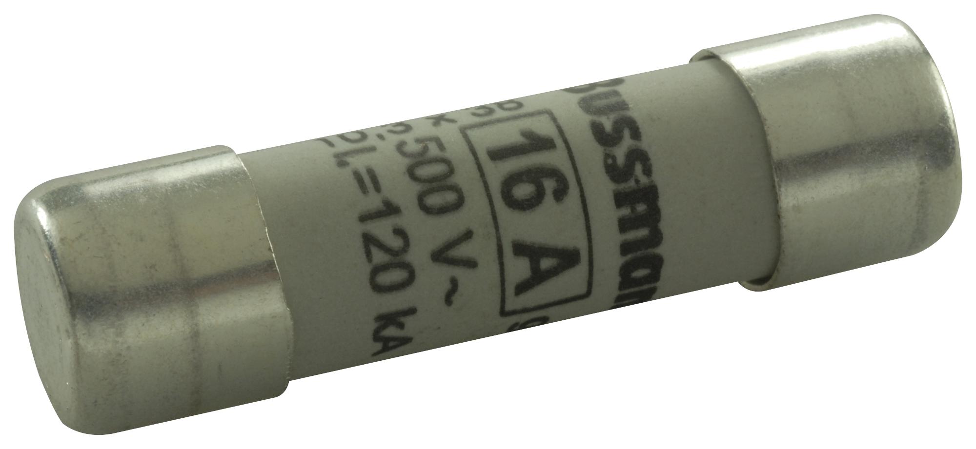 C10G10 FUSE, 10A, 10X38, 500V EATON BUSSMANN