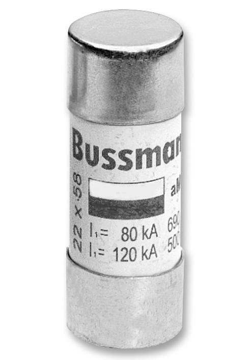 C22M63 FUSE, 63A, MOTOR RATED, 22X58, 690V EATON BUSSMANN