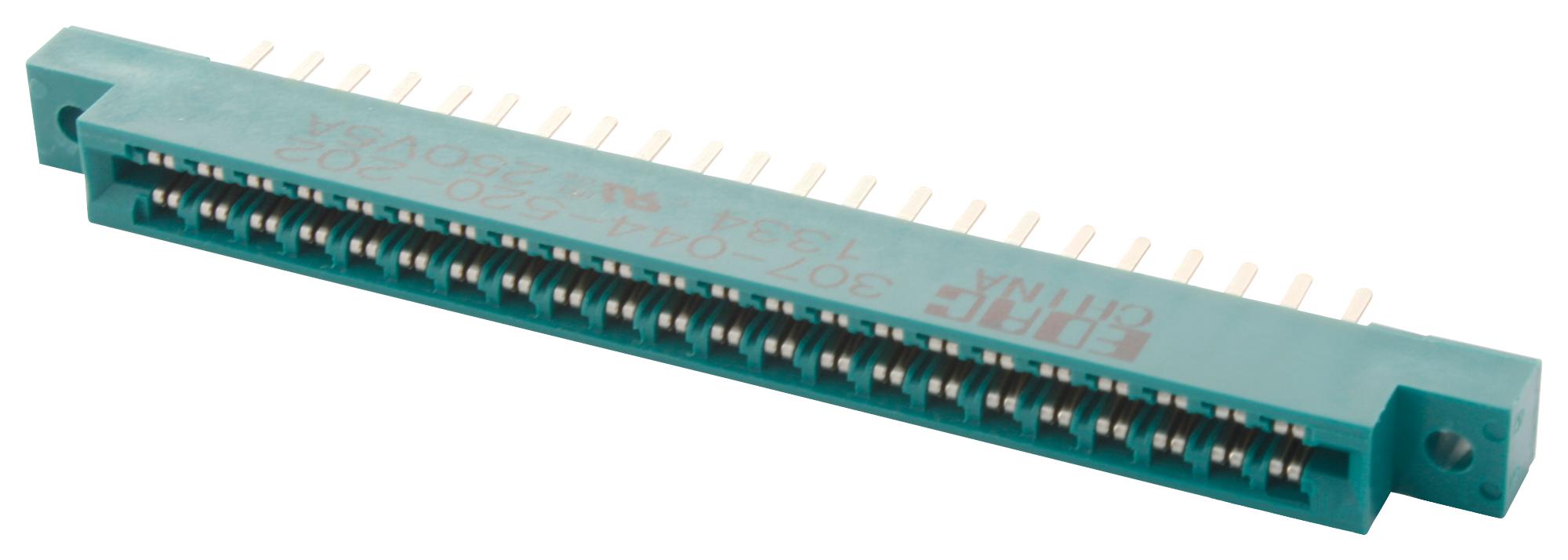 307-044-520-202 CARD EDGE CONN, DUAL SIDE, 44POS, TH EDAC