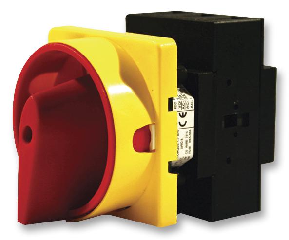 LBPM403P ISOLATOR PANEL MNT 40A 3P MULTICOMP