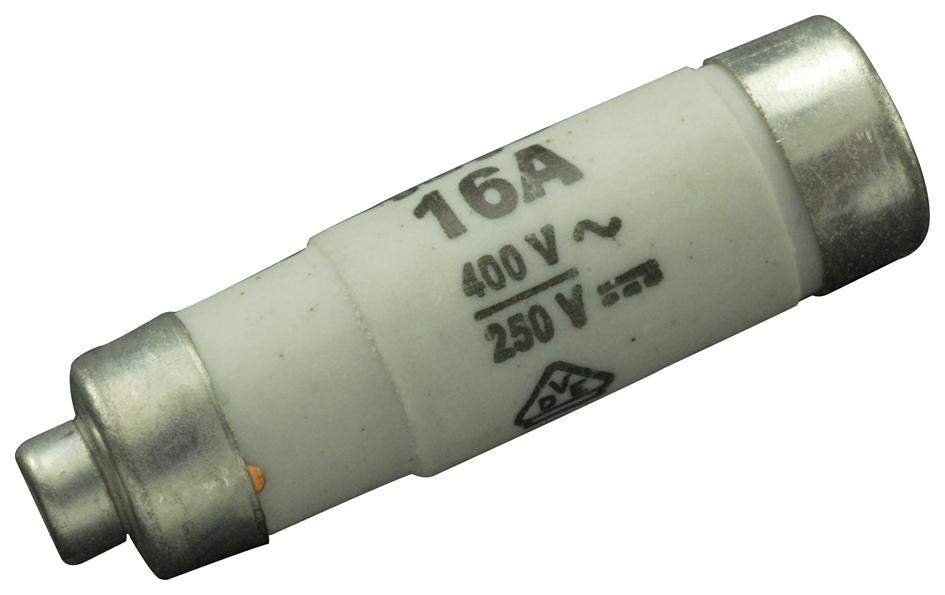 2211005 FUSE, BOTTLE, GL, 16A, D01 MULTICOMP
