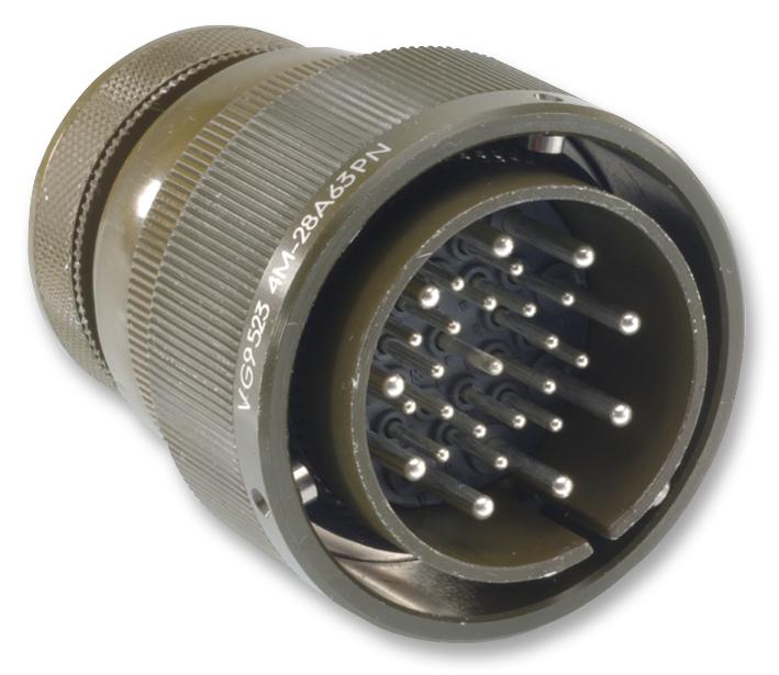CA3100E24-7PBF80 CIRCULAR, SIZE 24, 16 WAY PIN ITT CANNON