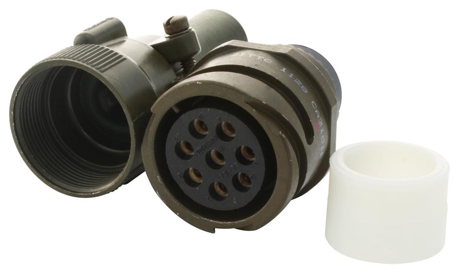 CA3101E22-23SB CIRCULAR, SIZE 22, 8 WAY SKT ITT CANNON