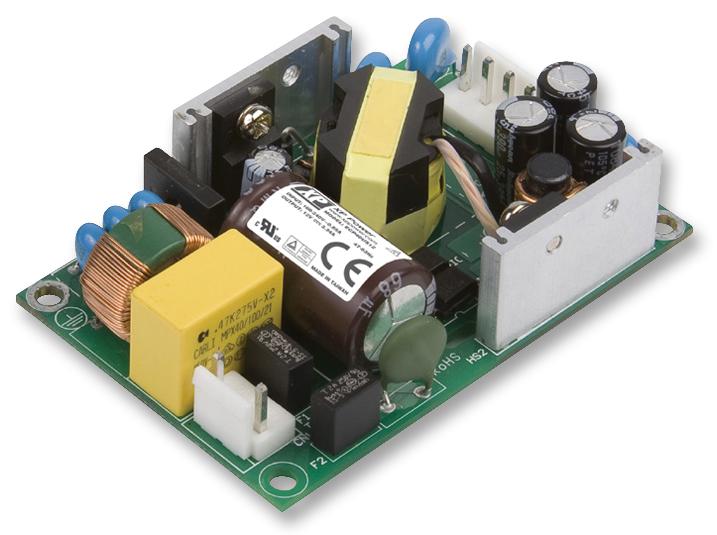 ECP40UD02 POWER SUPPLY, AC-DC, MEDICAL, 2O/P, 40W XP POWER