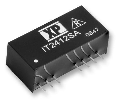 IT2412SA CONVERTER, DC/DC 3W, 12V WIDE INPUT XP POWER