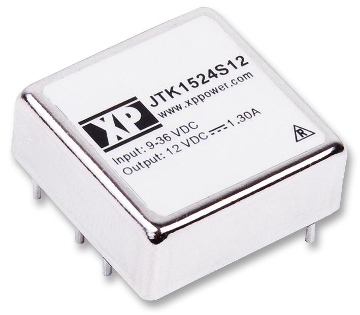 JTK1524S05 CONVERTER, DC/DC 15W, 5V WIDE INPUT XP POWER