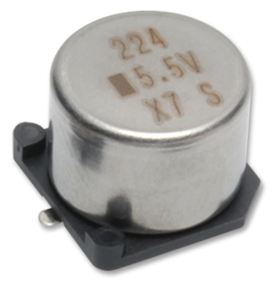 FCS0H104ZFTBR24 CAP, 0.1F, 5.5V, SUPER, SMD KEMET