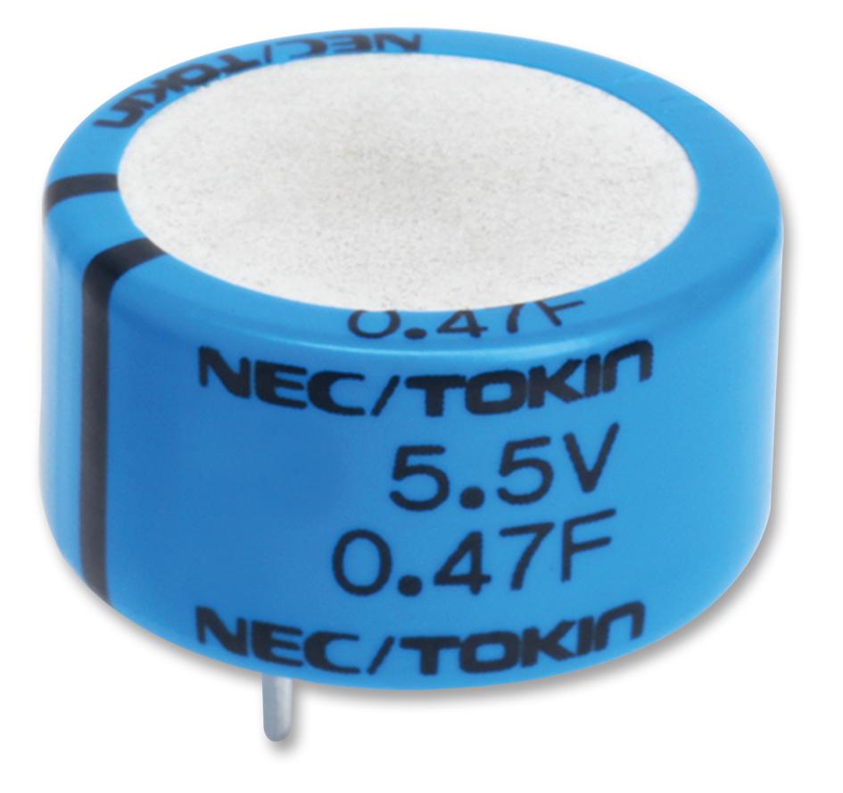 FYD0H104ZF CAP, 0.1F, 5.5V, SUPER, RADIAL KEMET