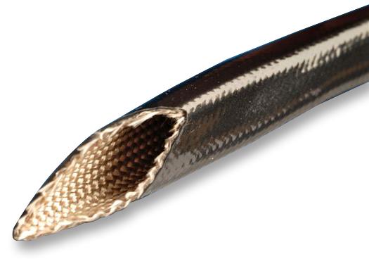 PIF13018 BK005 SLEEVING, BRAID, BLK, 1.07MM, 30.5M ALPHA WIRE