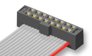 TCSD-08-01-N SOCKET, IDC, 2MM, 16WAY SAMTEC