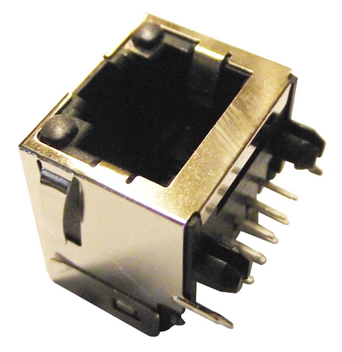 43860-0016 SOCKET, RJ45, R/A, LED MOLEX