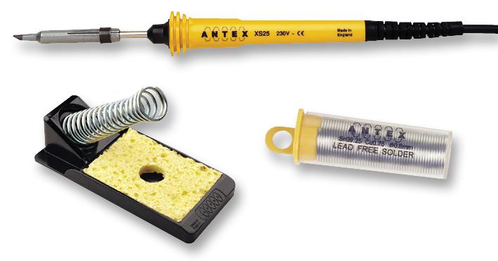 SK9E SOLDERING IRON KIT, EURO, 25W, 230V ANTEX