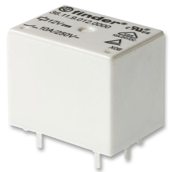 36.11.9.048.4011 RELAY, SPDT, 250VAC, 10A FINDER