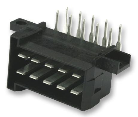 828801-4 CONN, RECTANGULAR, HEADER, 10POS, PCB AMP - TE CONNECTIVITY
