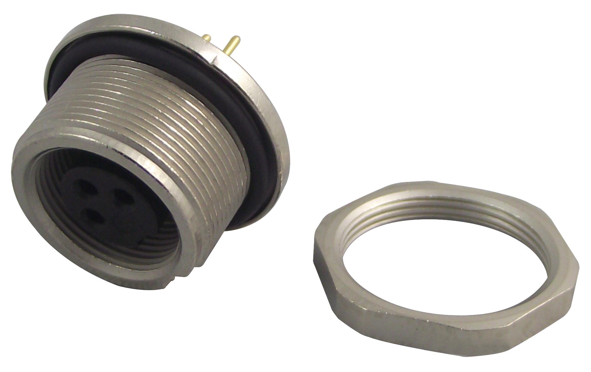 09-0408-90-03 SOCKET, PANEL, DIP, 3WAY BINDER