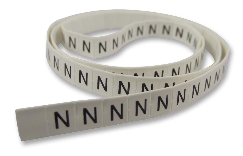 LHS3-1TW/N CABLE MARKER, H/S, 3/1, N, PK100 PRO POWER