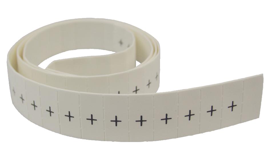 LHS6-2TW/+ CABLE MARKER, H/S, 6/2, +, PK100 PRO POWER