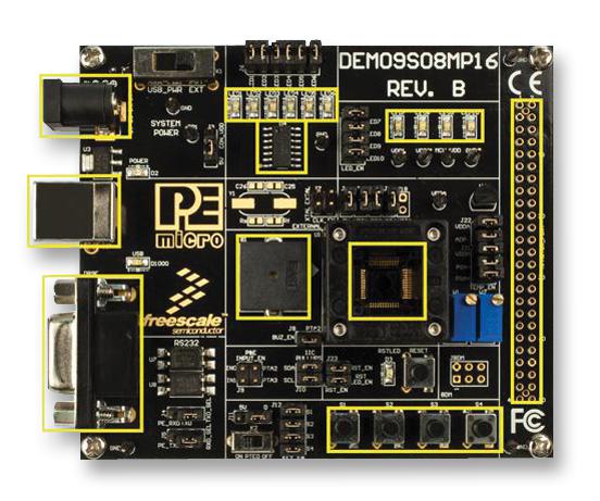 DEMO9S08MP16 MP16, DEMO BOARD NXP