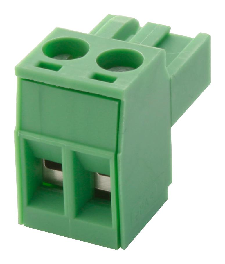 MSTBT 2,5/2-ST TERMINAL BLOCK, PLUGGABLE, 2POS, 12AWG PHOENIX CONTACT