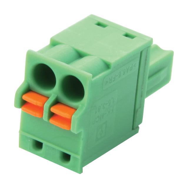 FKC 2,5/2-ST-5.08 TERMINAL BLOCK, PLUGGABLE, 2POS, 12AWG PHOENIX CONTACT