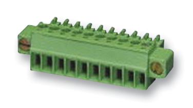 MC 1,5/ 3-STF-3.81 TERMINAL BLOCK, PLUGGABLE, 3POS, 16AWG PHOENIX CONTACT
