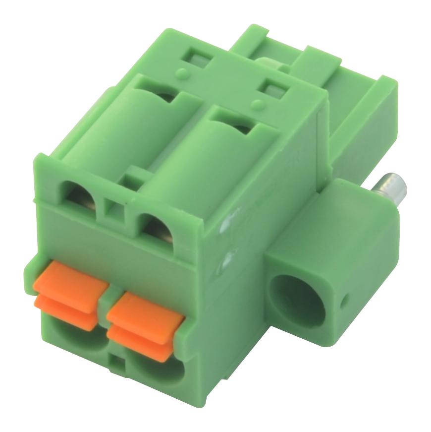 FKC 2,5/ 2-STF-5.08 TERMINAL BLOCK, PLUGGABLE, 2POS, 12AWG PHOENIX CONTACT