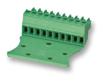 MC 1,5/ 3-STZ1-3,81 TERMINAL BLOCK, PLUGGABLE, 3POS, 16AWG PHOENIX CONTACT