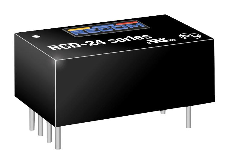 RCD-24-0.60/W/VREF LED DRIVER, ADJUSTABLE, CC MODE, CHASSIS RECOM POWER