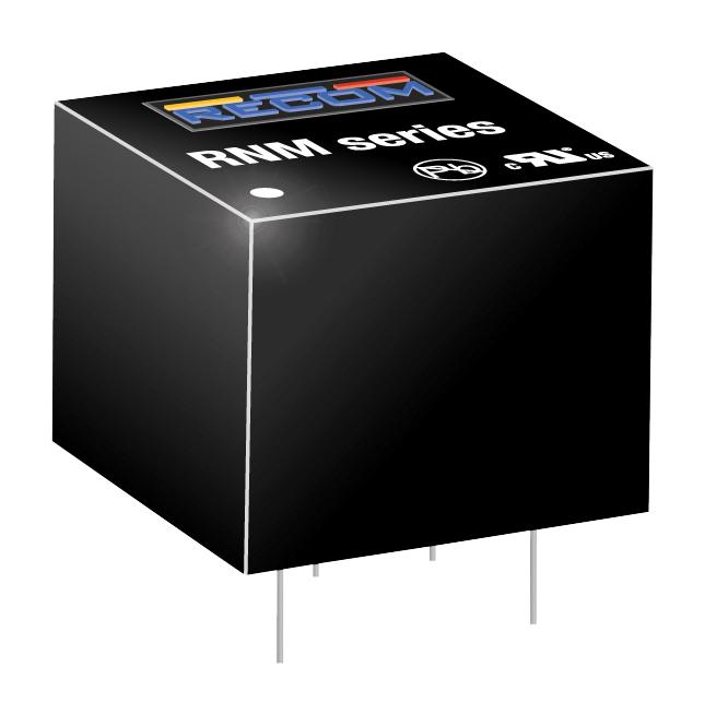 RNM-3.305S/P DC-DC CONVERTER, 5V, 0.2A RECOM POWER