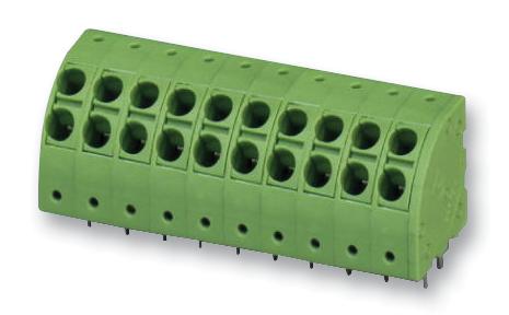 PTDA 1,5/3-3.5 TERMINAL BLOCK, WIRE TO BRD, 3POS, 16AWG PHOENIX CONTACT