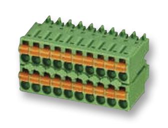 FMCD 1,5/3-ST-3.5 TERMINAL BLOCK, PLUGGABLE, 3POS, 16AWG PHOENIX CONTACT