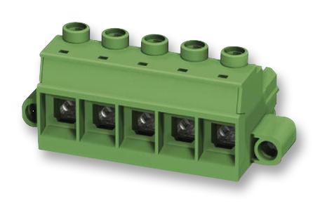 PC 35 HC/5-STF-15.00 TERMINAL BLOCK, PLUGGABLE, 5POS, 2AWG PHOENIX CONTACT