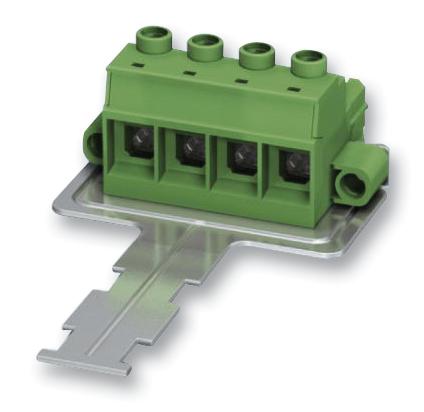 PC 35 HC/4-STF-SH-15.00 TERMINAL BLOCK, PLUGGABLE, 4POS, 2AWG PHOENIX CONTACT