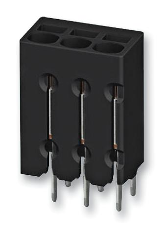 PTSM 0,5/ 3-2,5-V-THR TERMINAL BLOCK, WIRE TO BRD, 3POS, 20AWG PHOENIX CONTACT