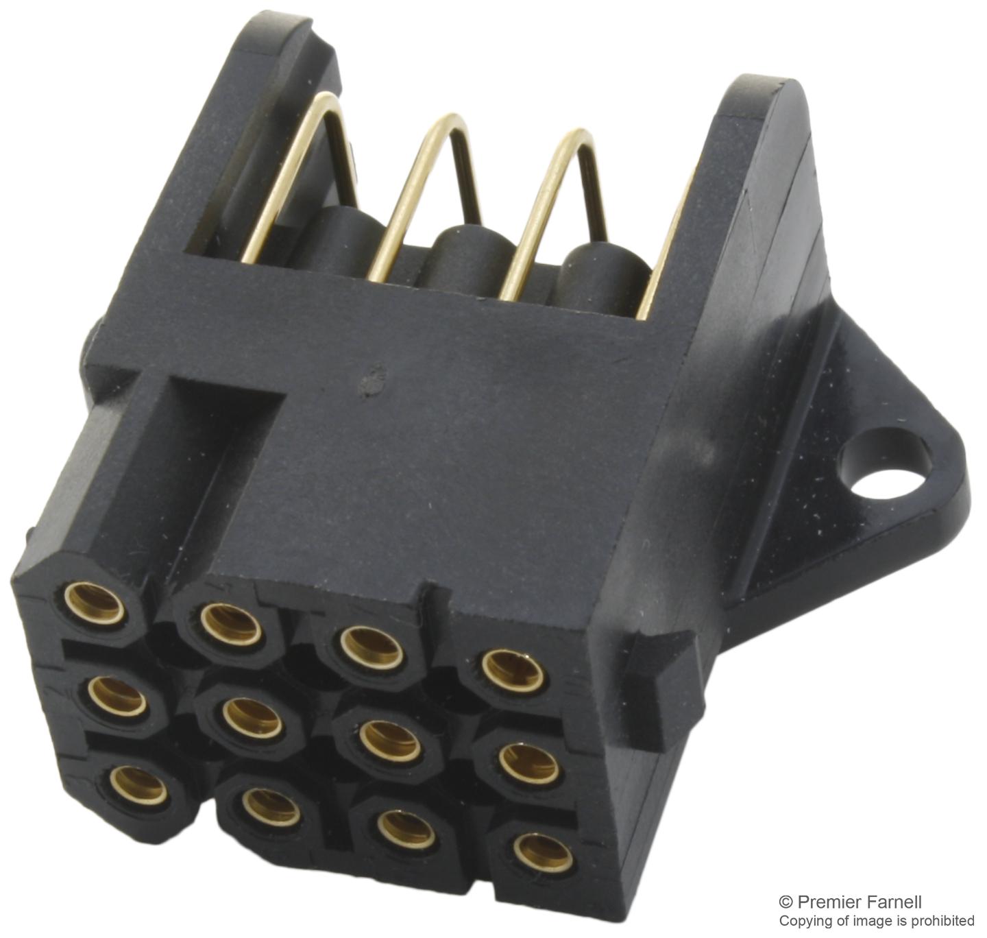 SMS12GE5 SOCKET, PCB, RA, 12WAY SOURIAU-SUNBANK / EATON