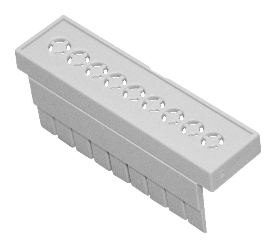 CNMB/3/TG508P TERMINAL GUARD, PERFORATED, 9 POLE, M3 CAMDENBOSS