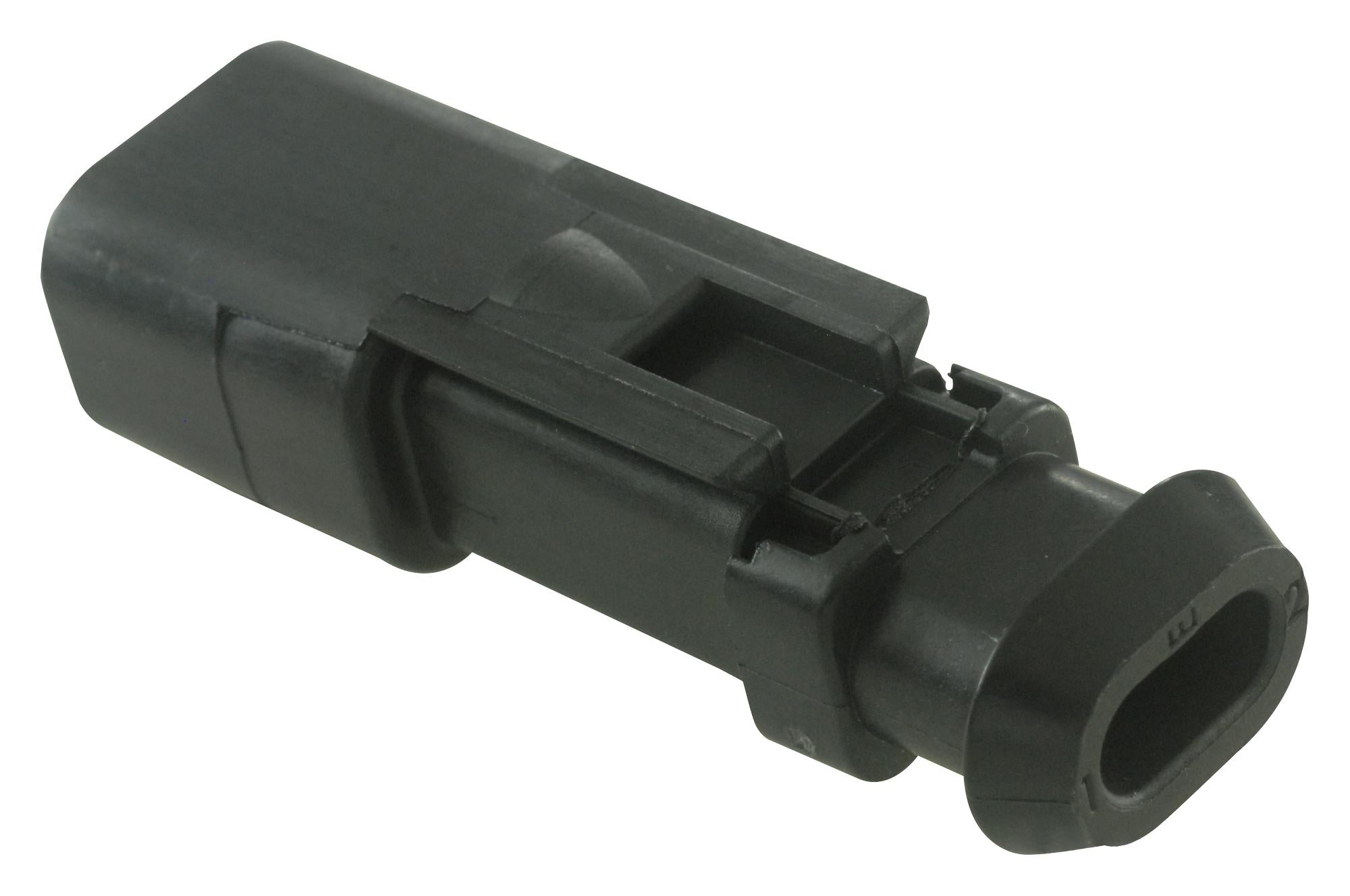 DT042P-CE09 HOUSING, RCPT, DT, 2 WAY, THERMOPLASTIC DEUTSCH - TE CONNECTIVITY
