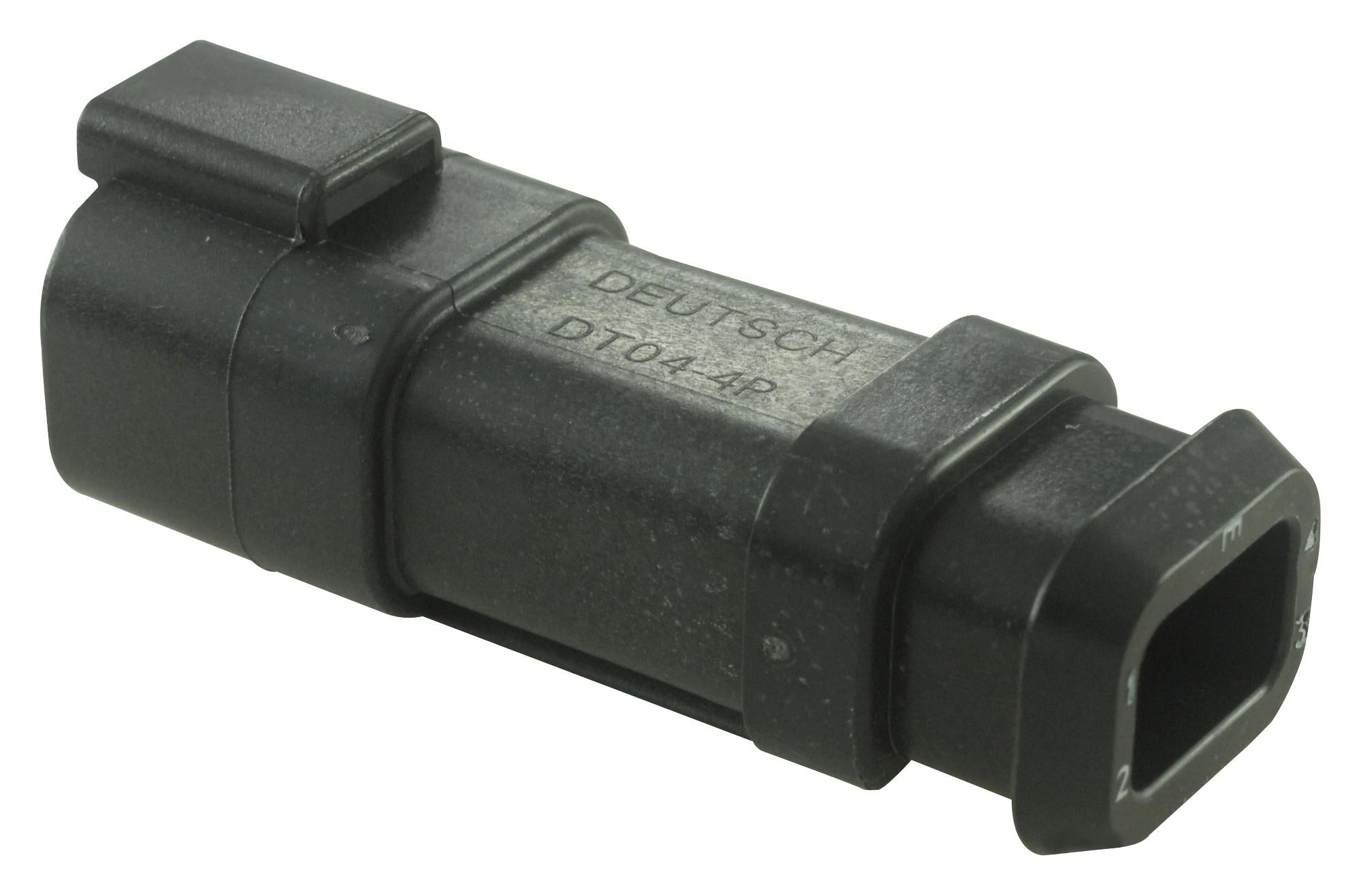 DT044P-CE09 RECEPTACLE, BOOT, THIN WALL, 4WAY, PIN DEUTSCH - TE CONNECTIVITY