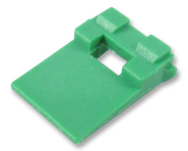 W2P WEDGELOCK, FOR DT RECEPTACLES, 2 WAY DEUTSCH - TE CONNECTIVITY