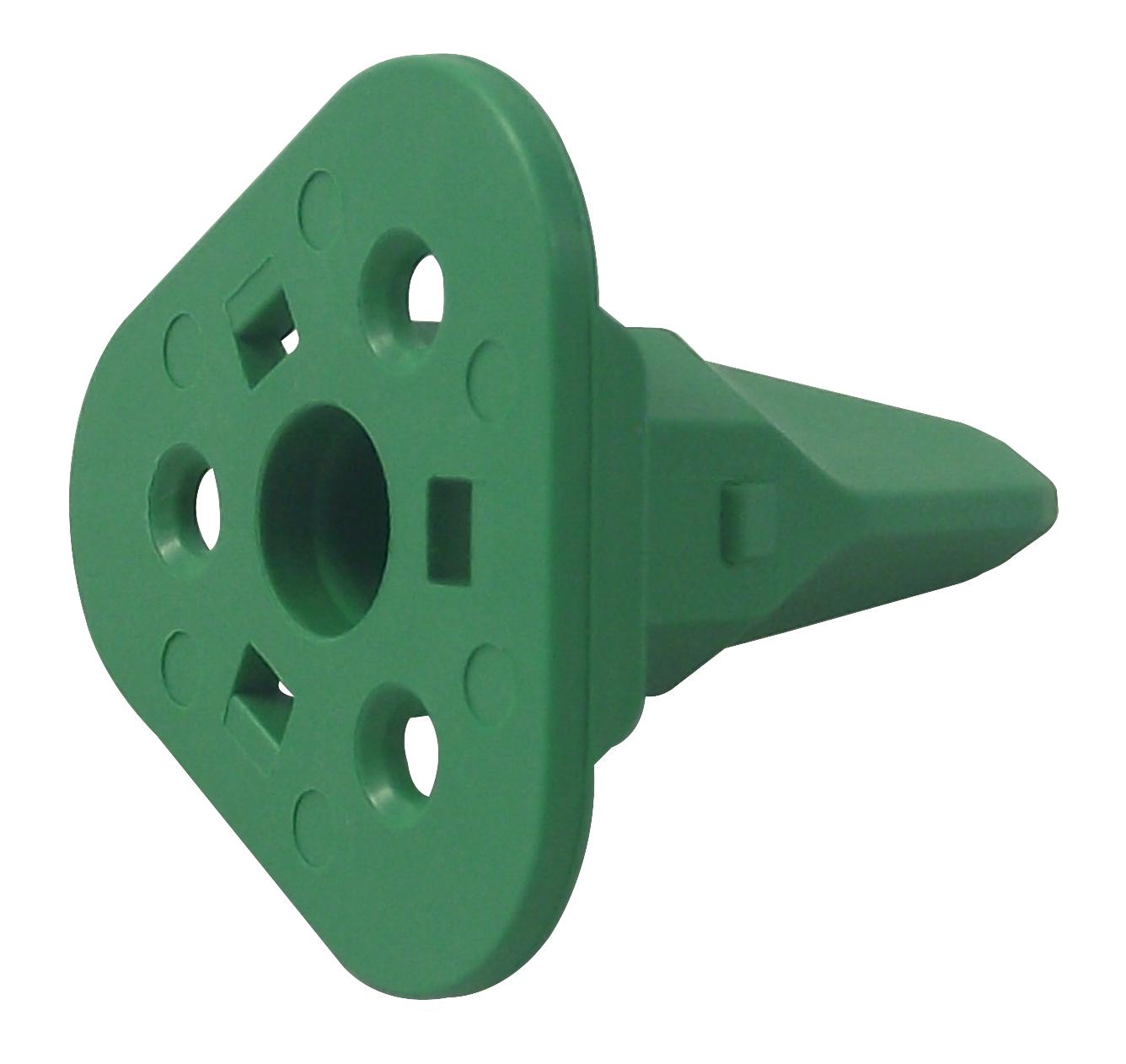 W3S-P012 WEDGELOCK, FOR DT PLUGS, 3WAY DEUTSCH - TE CONNECTIVITY