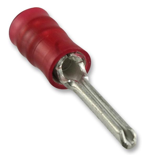 165168 PIN TERMINAL, 1.8MM, 22-16AWG, RED AMP - TE CONNECTIVITY