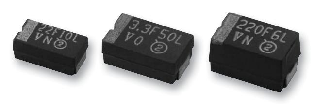 TP3D336M010C0800AS CAP, 33µF, 10V, 20%, 2917 VISHAY