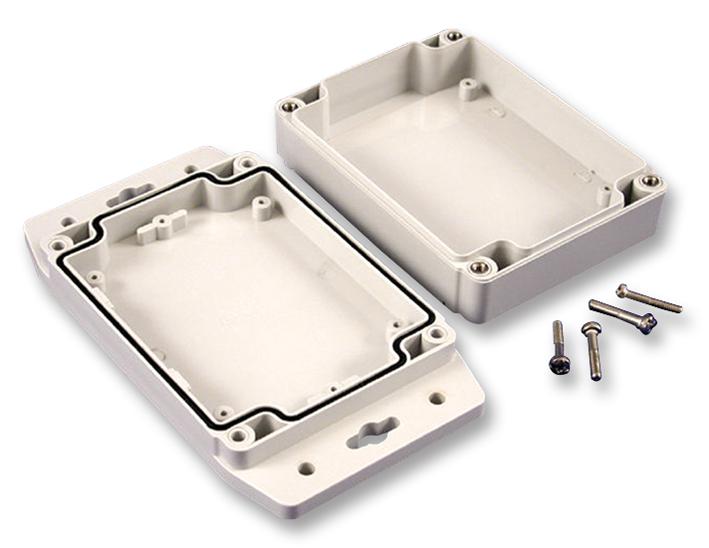 1555JF17GY BOX, FLANGED, ABS, IP67 HAMMOND