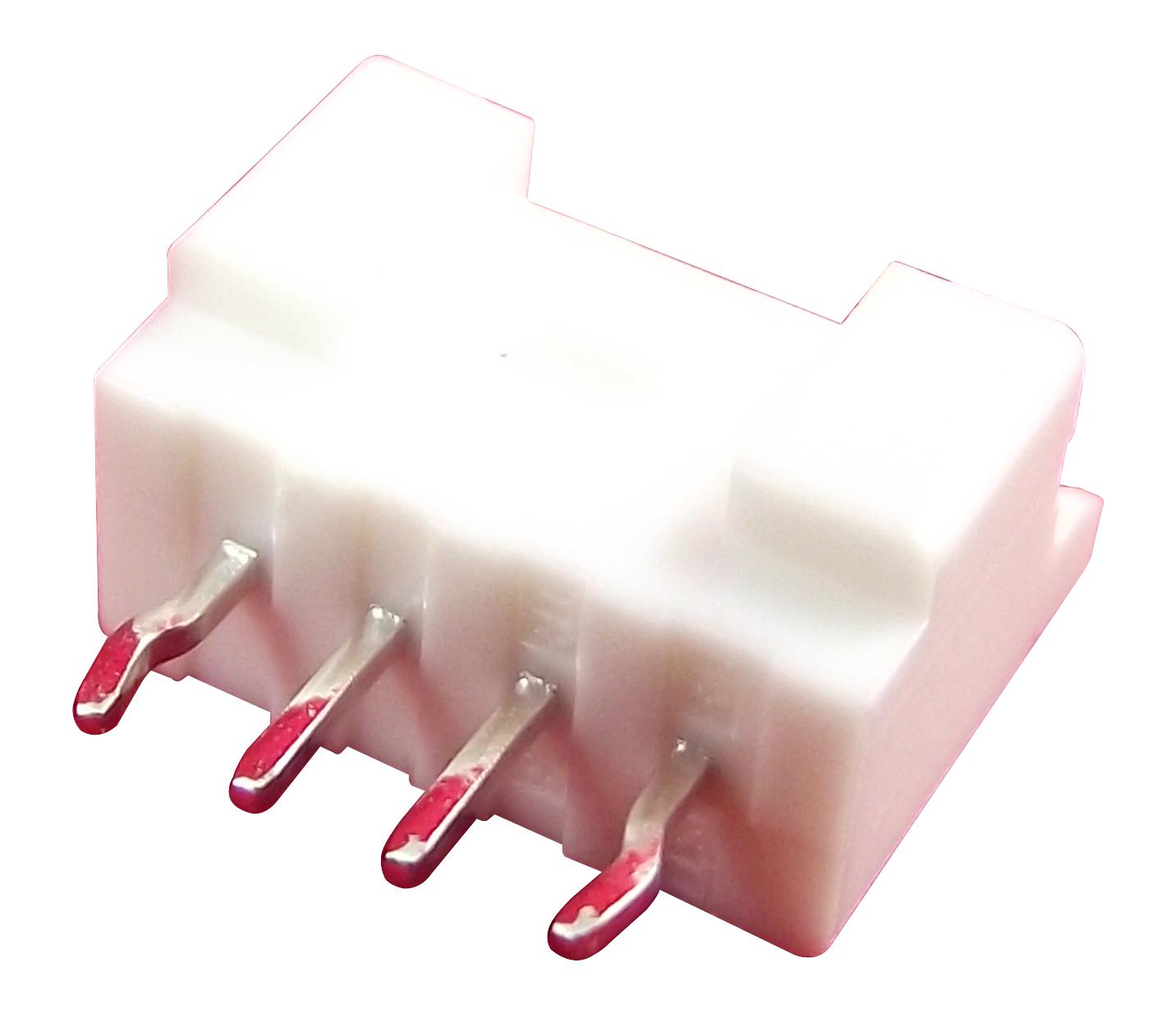 B04B-PASK (LF)(SN) HEADER, PA, 4WAY, TOP, 2MM, W/O BOSS JST (JAPAN SOLDERLESS TERMINALS)