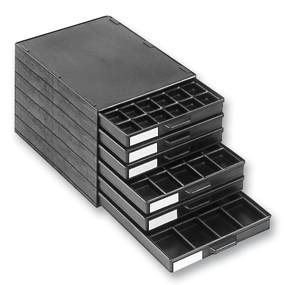 A1-4/6 ESD INSERT CABINET WITH INSERTS, CONDUCTIVE LICEFA